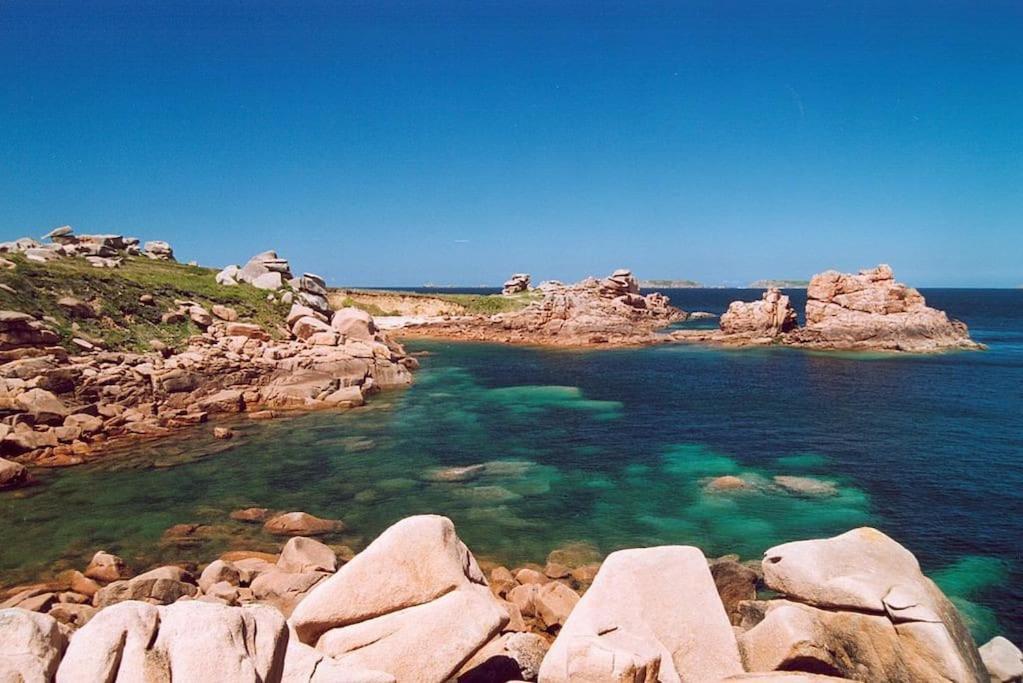 Maison - Villa Bord De Mer, Cote De Granit Rose Perros-Guirec Eksteriør billede