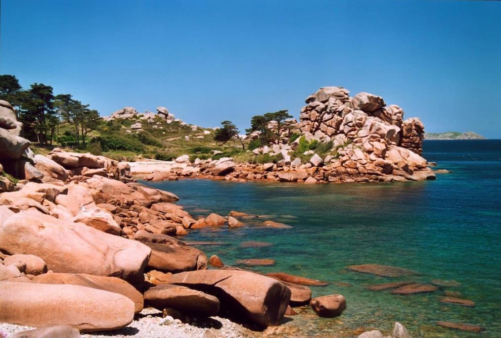 Maison - Villa Bord De Mer, Cote De Granit Rose Perros-Guirec Eksteriør billede